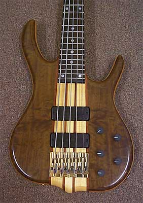 Brazilian Walnut — BSR5GN — Brazilian Walnut Top & Back w/Mahogany Core
