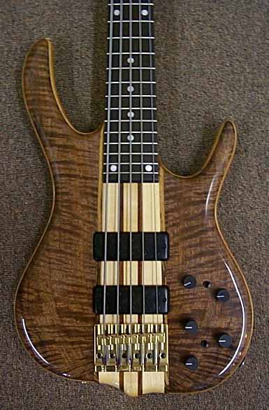 Claro Walnut — BSR5EG — Exhibition Grade Flamed Walnut (Broad Flame)