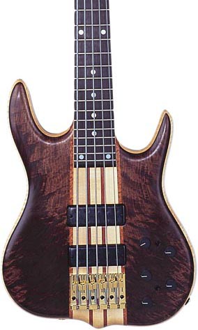 Crotch Walnut — (BT) 5TNV (Vintage Black Tiger) — Highly Figured Crotch Walnut (Multicolored Flame Pattern)