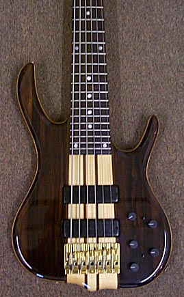 Ebony — BSR6EG — Macassar Ebony Top w/ Walnut Back