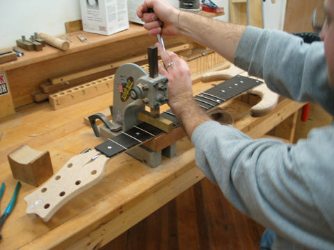 Factory tour — Handcarving & Finishing