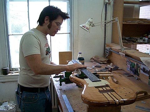 Factory tour — Handcarving & Finishing