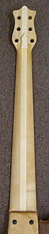 Hardrock Maple — #1 — 3 Pc Maple Neck w/Oil Finish