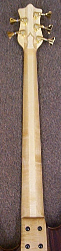 Hardrock Maple — #2 — 3 Pc Maple Neck w/Catalyzed Laq