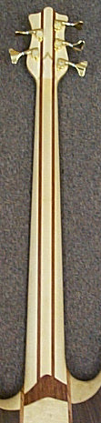 Hardrock Maple — #3 — 5 Pc Maple/Bubinga Neck w/Oil Finish