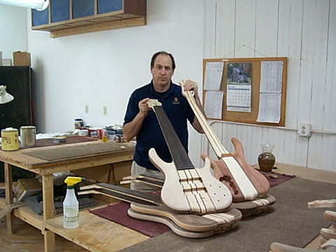 Factory tour — Handcarving & Finishing