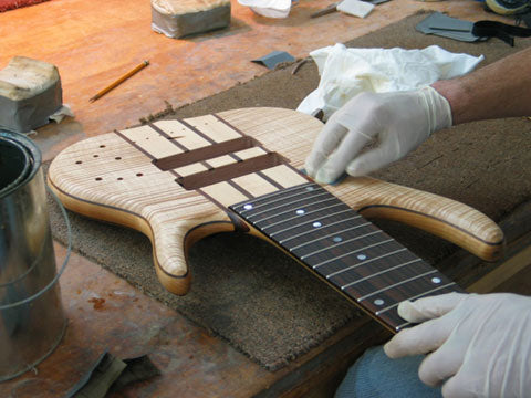 Factory tour — Handcarving & Finishing