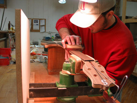 Factory tour — Handcarving & Finishing