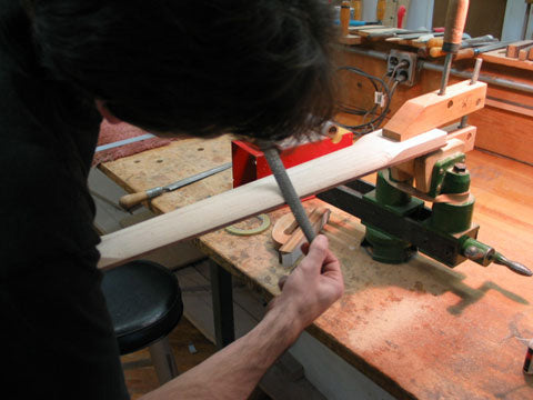 Factory tour — Handcarving & Finishing