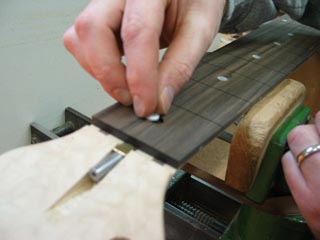 Factory tour — Handcarving & Finishing