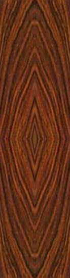 Cocobolo wood swatch